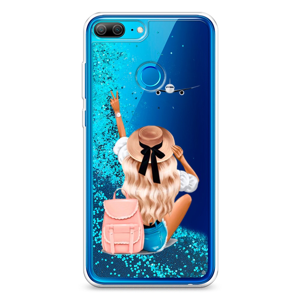 

Чехол Awog на Honor 9 Lite "Автостопом самолетом", Разноцветный, 64293-1