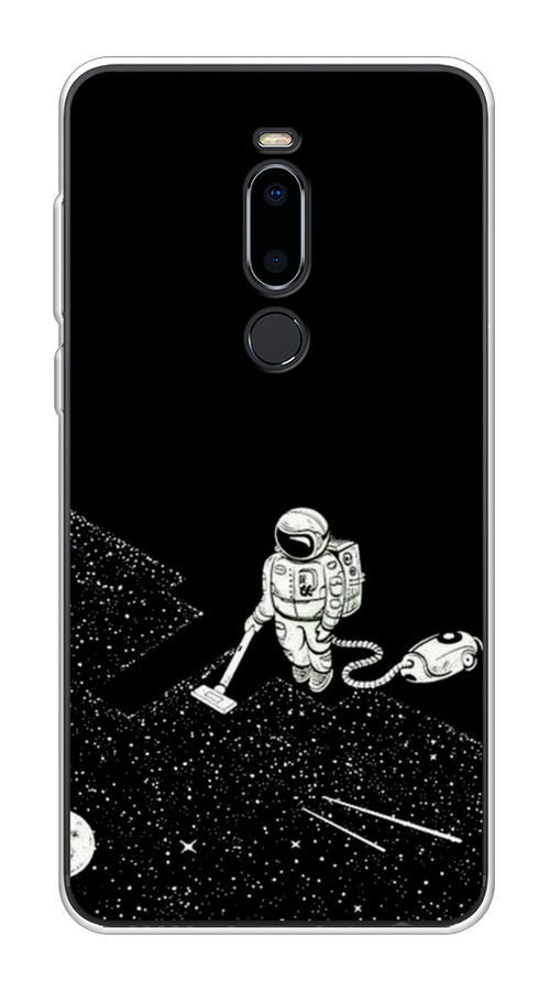

Чехол Awog на Meizu M8 "Космонавт с пылесосом", Белый, 73150-4