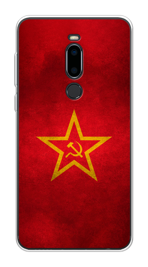 

Чехол Awog на Meizu M8 "Красное знамя", Желтый;красный, 73150-10