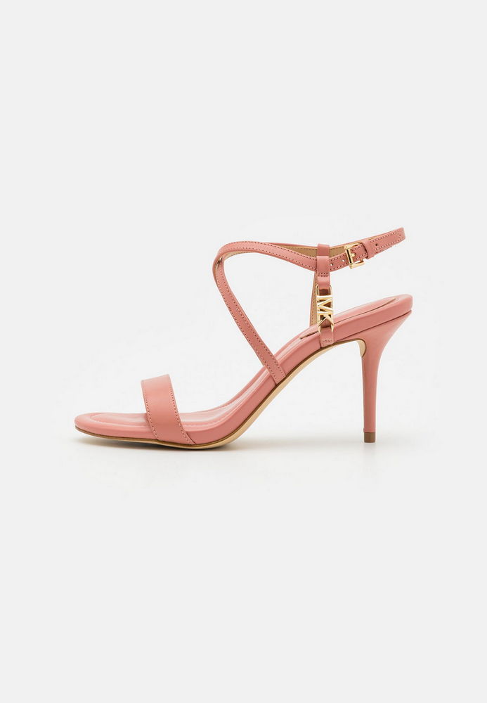 

Босоножки женские Michael Kors MK111A14R розовые 38 EU, Розовый, MK111A14R
