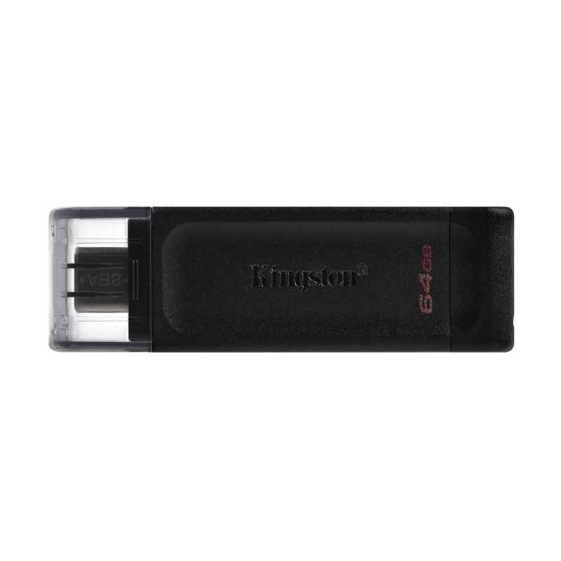 

Флешка Kingston DataTraveler 70 64 ГБ Black, DataTraveler 70