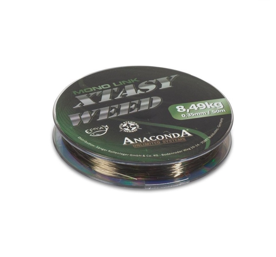 

Поводковый материал ANACONDA Xtasy Weed Mono Link - 0,30mm / 6.08kg / 50m