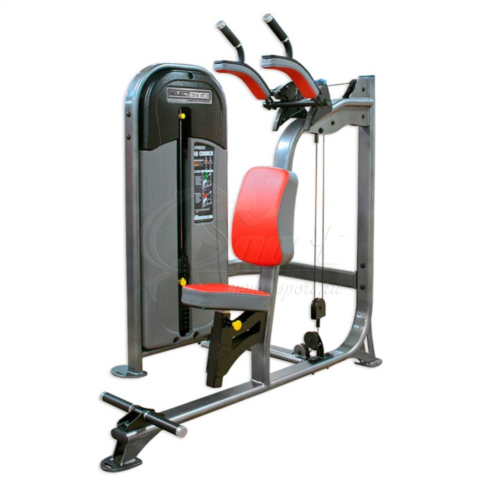 

Тренажер Пресс Legend Fitness SelectEdge 1106 серебряный/красный