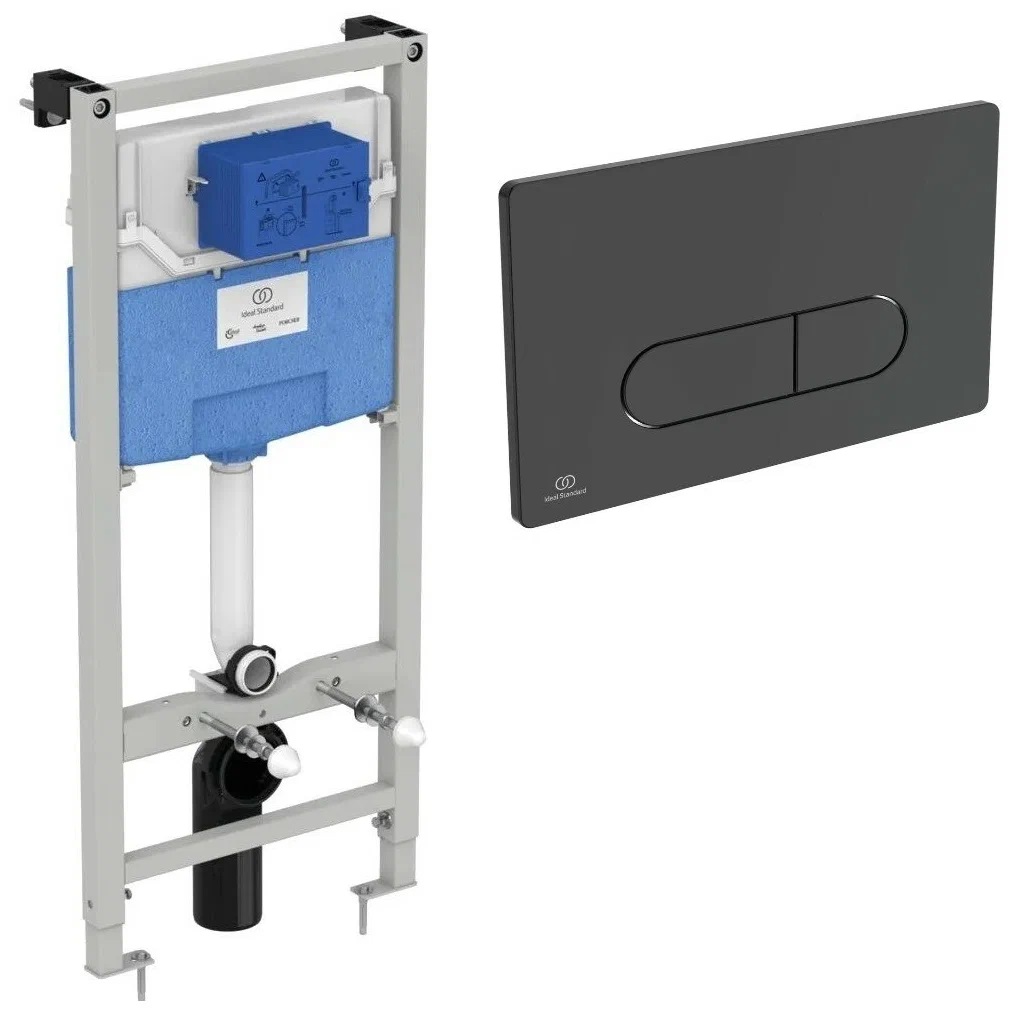 

Инсталляция Ideal Standard Prosys 2.0 R020467 для подвесного унитаза + клавиша R0115A6, Prosys 2.0