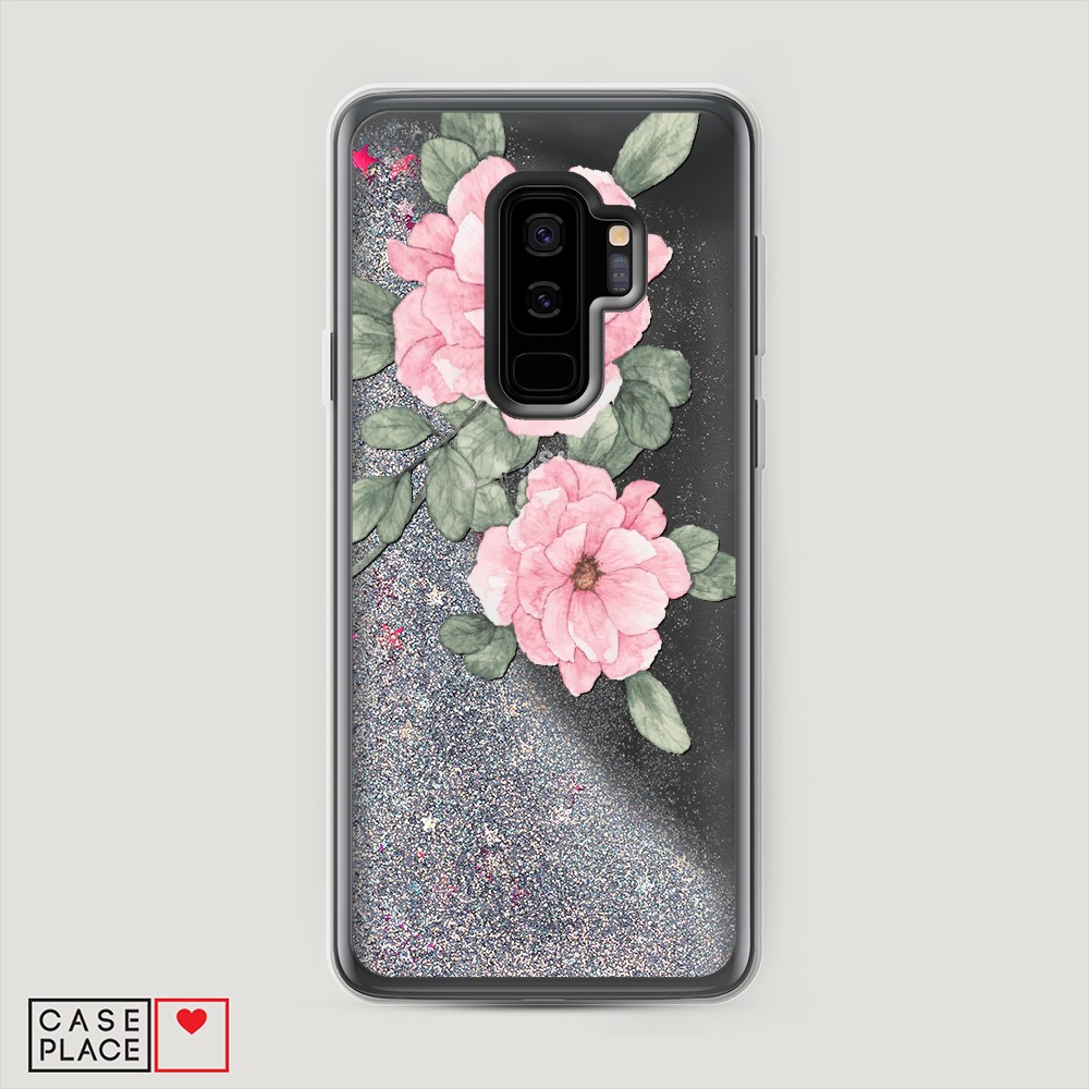 

Чехол Awog "Акварельные розовые цветы" на Samsung Galaxy S9 Plus, 25891-1