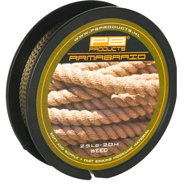 

Поводковый материал PB Products ARMABRAID / 25lb / 20m - Weed