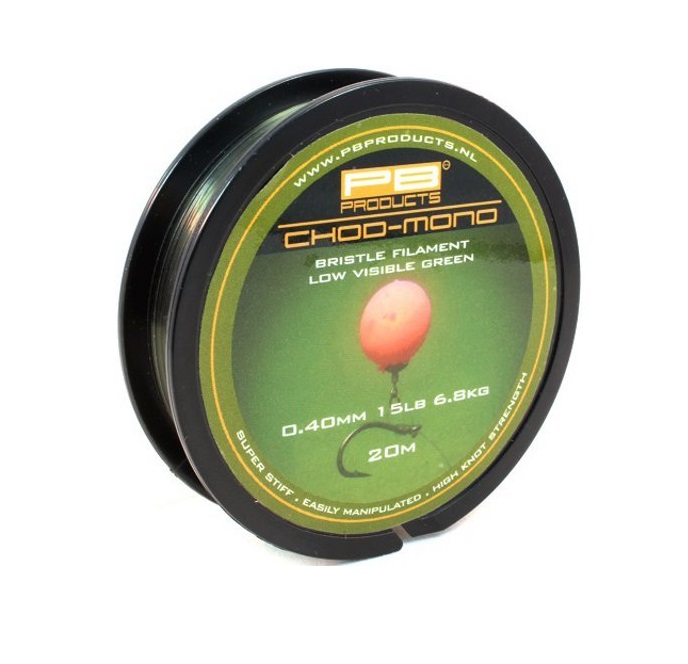 

Поводковый материал PB Products CHOD MONO - 0,45mm / 20lb / 20m