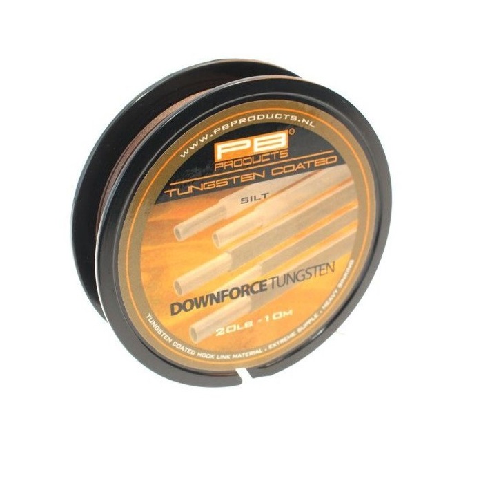 

Поводковый материал PB Products DOWNFORCE TUNGSTEN / 20lb / 10m - Silt
