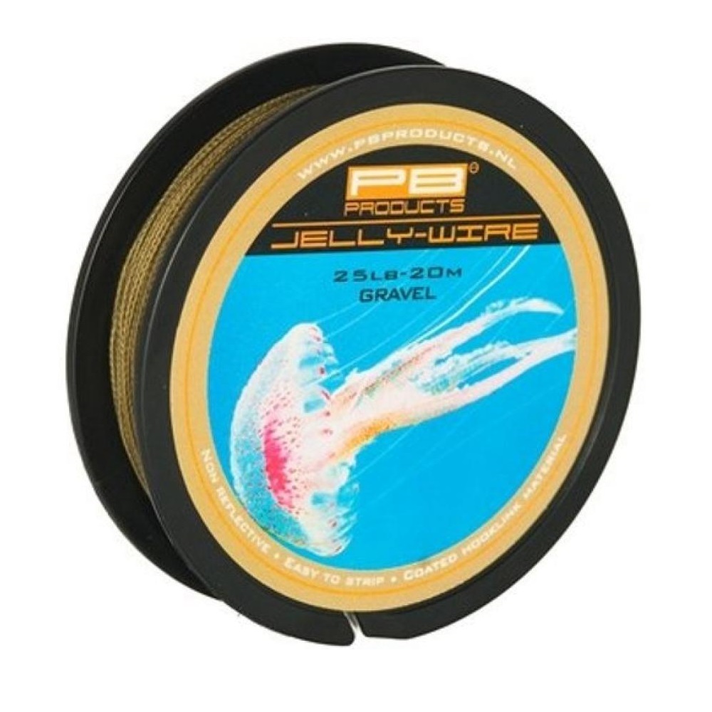 

Поводковый материал PB Products JELLY WIRE / 15lb / 20m - Gravel
