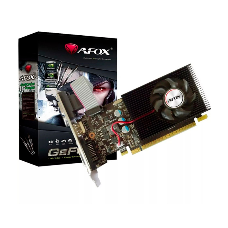 фото Видеокарта afox gt740 lp single fan 4gb gddr3 128bit vga dvi hdmi (780629)