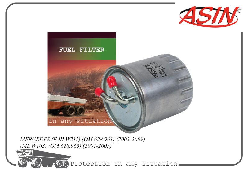 

Фильтр топливный A62809101 ASIN.FF2459 для E/MLW163 OM 628.963 2001-2005
