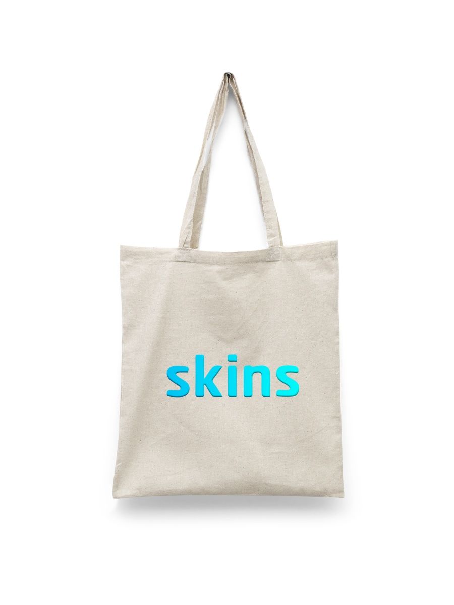 

Шоппер унисекс Каждому Своё Сериал/Skins/Скинс SRSS1 белый, Сериал/Skins/Скинс SRSS1