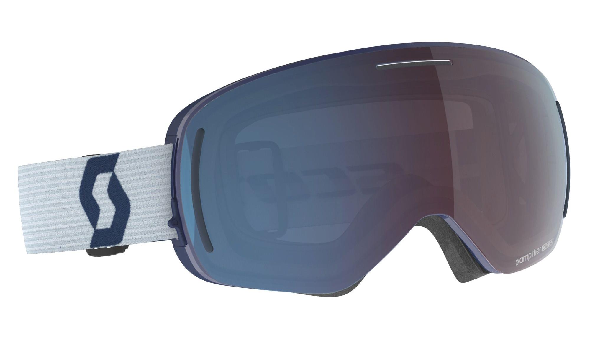 

Очки Горнолыжные Scott 2022-23 Lcg Evo Dark Blue/Light Grey/Enhancer Blue Chrome, Lcg Evo