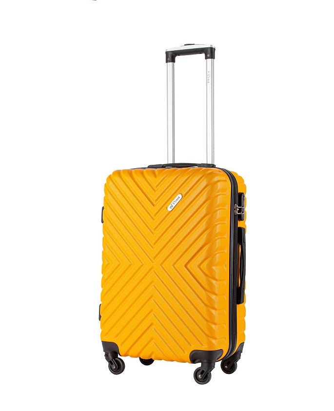 

Чемодан унисекс L'Case New Delhi orange, M, Оранжевый, New Delhi