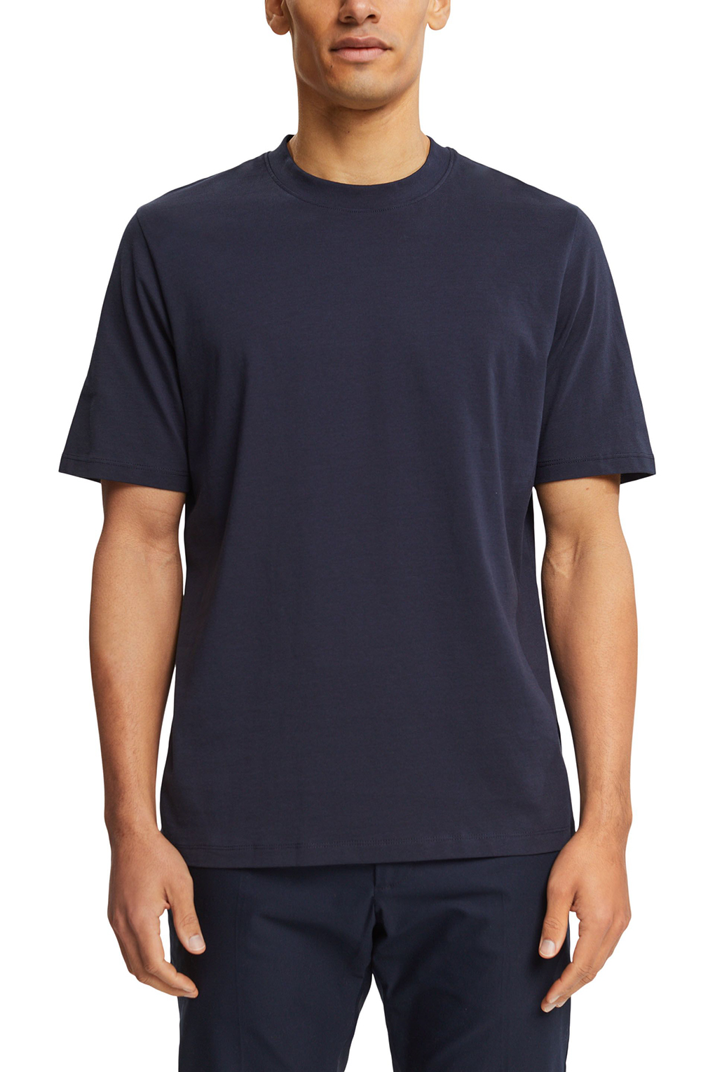 

Футболка мужская Esprit Casual 013EE2K315 синяя L, Синий, 013EE2K315