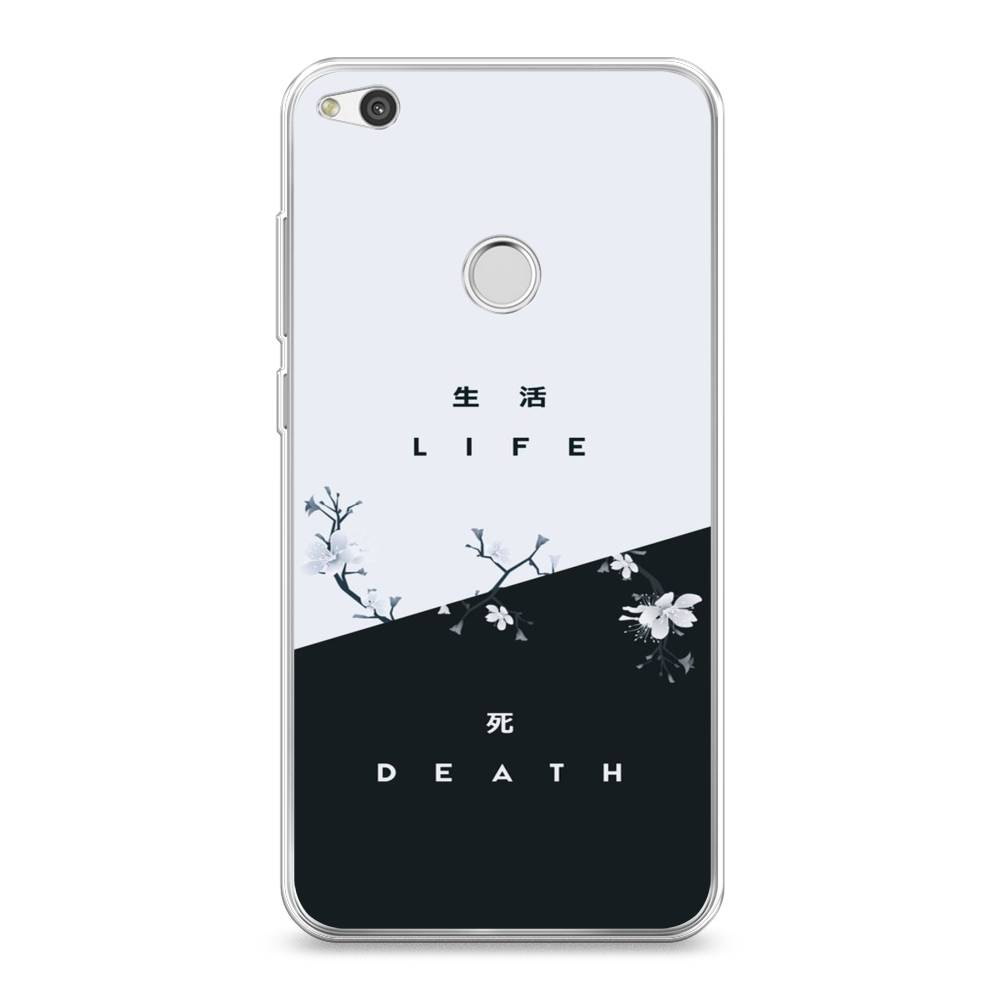 

Чехол Awog на Huawei P8 Lite 2017 "Life and death", Разноцветный, 61550-7