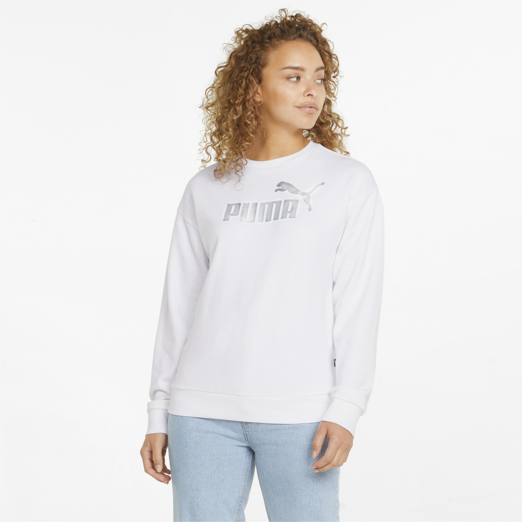 

Свитшот женский PUMA 84830402 белый L, 84830402