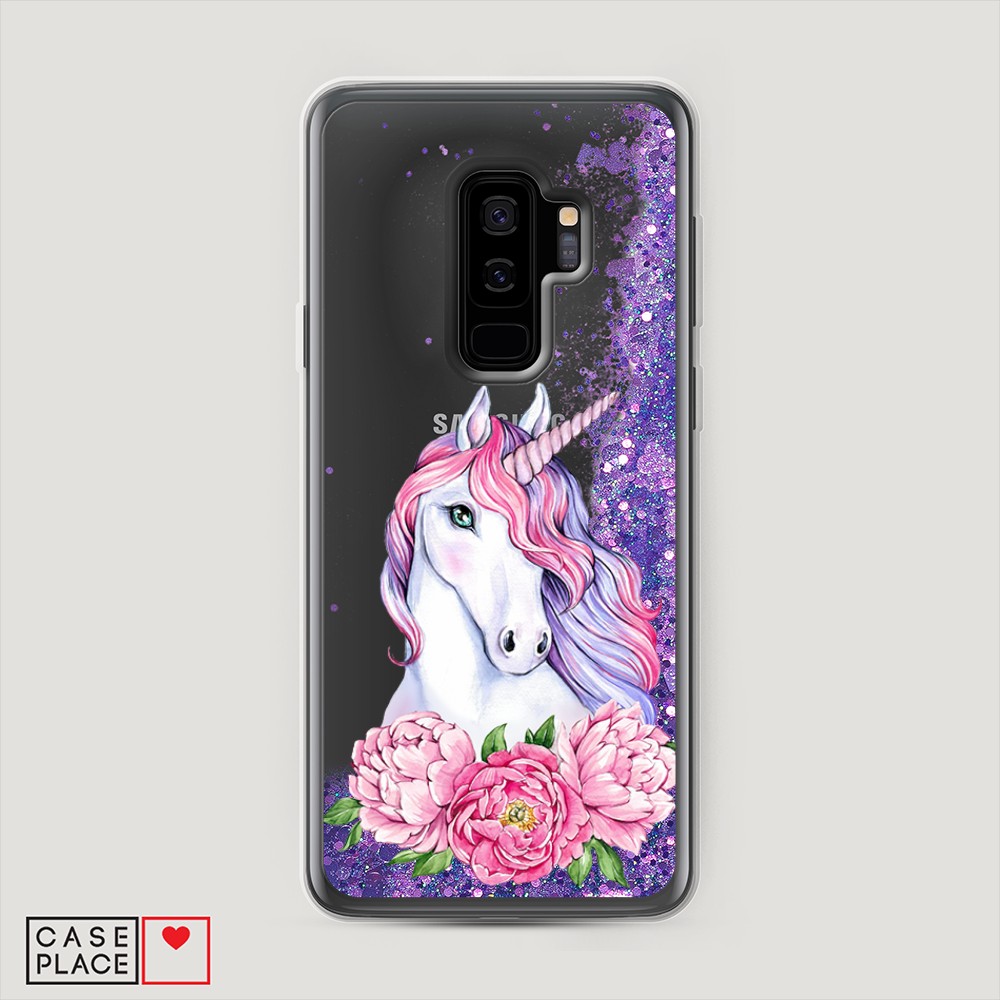

Чехол Awog "Единорог с пионами" на Samsung Galaxy S9 Plus, 25892-1