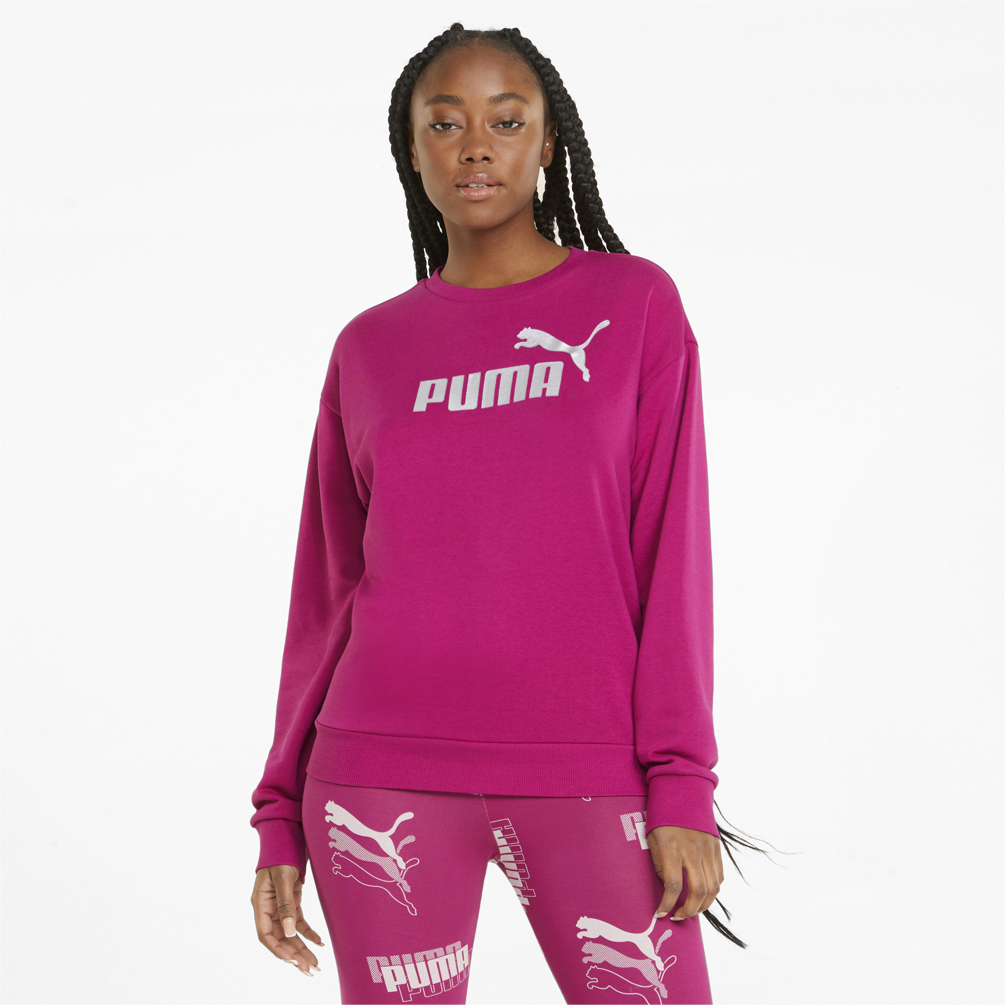 

Свитшот женский PUMA 84830486 фиолетовый S, 84830486
