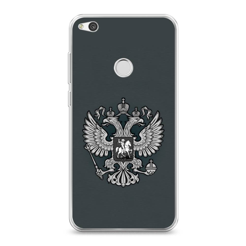 

Чехол Awog на Huawei P8 Lite 2017 "Герб России серый", Разноцветный, 61550-5