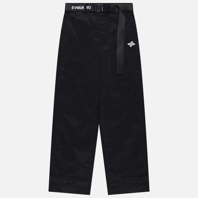 Женские брюки Evisu Evisukuro Belt Details Tapered чёрный, Размер 26