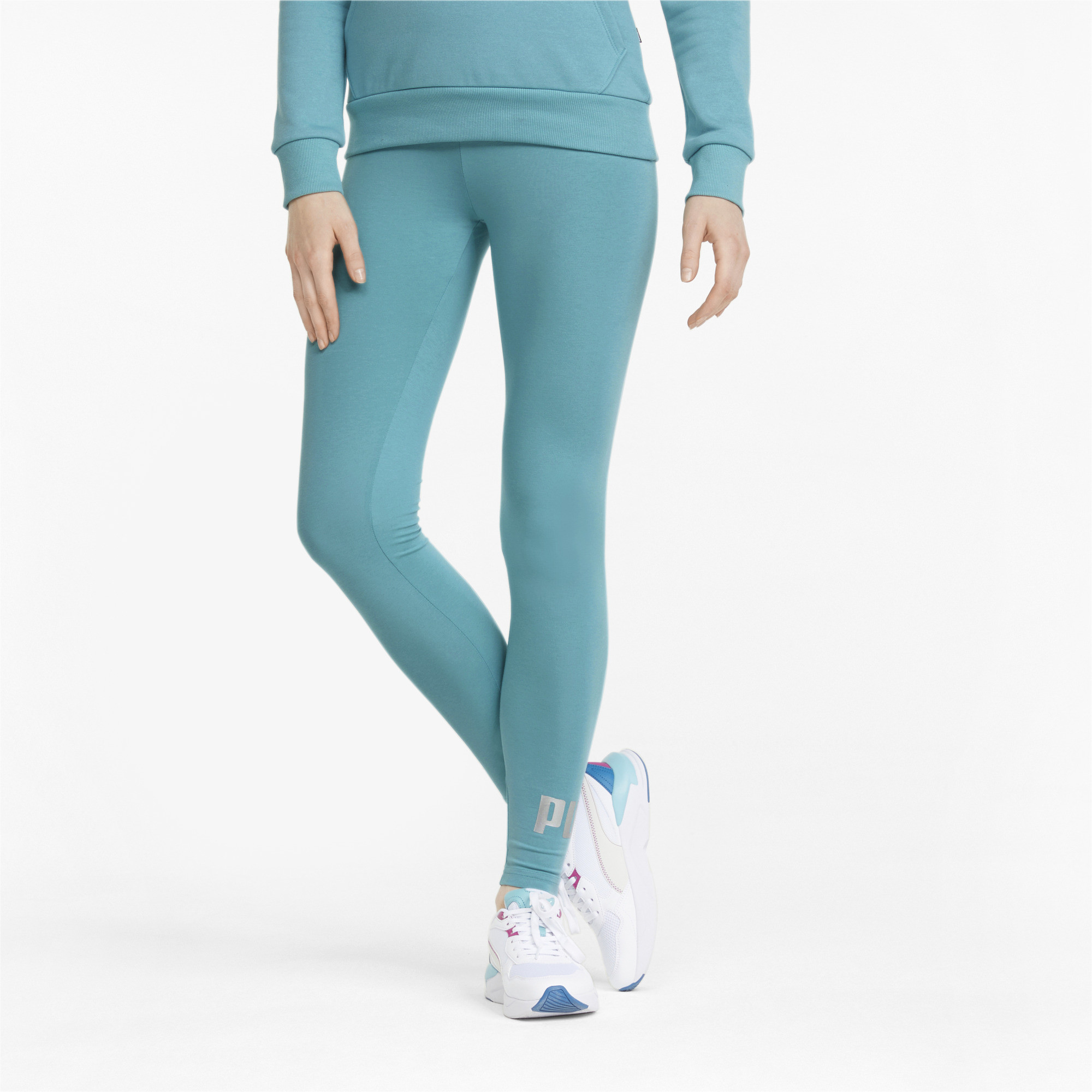 фото Спортивные леггинсы женские puma 84830761 голубые xs