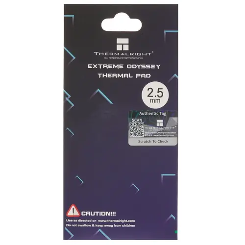 

Термопрокладка Thermalright Odyssey Termal Pad (Odyssey Termal Pad), Серый, Odyssey Termal Pad