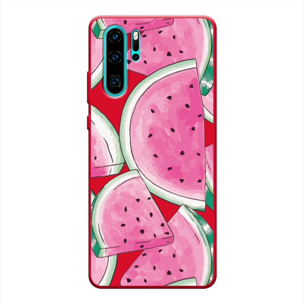 

Чехол Awog на Huawei P30 Pro "Акварельные арбузы", Разноцветный, 67653-1