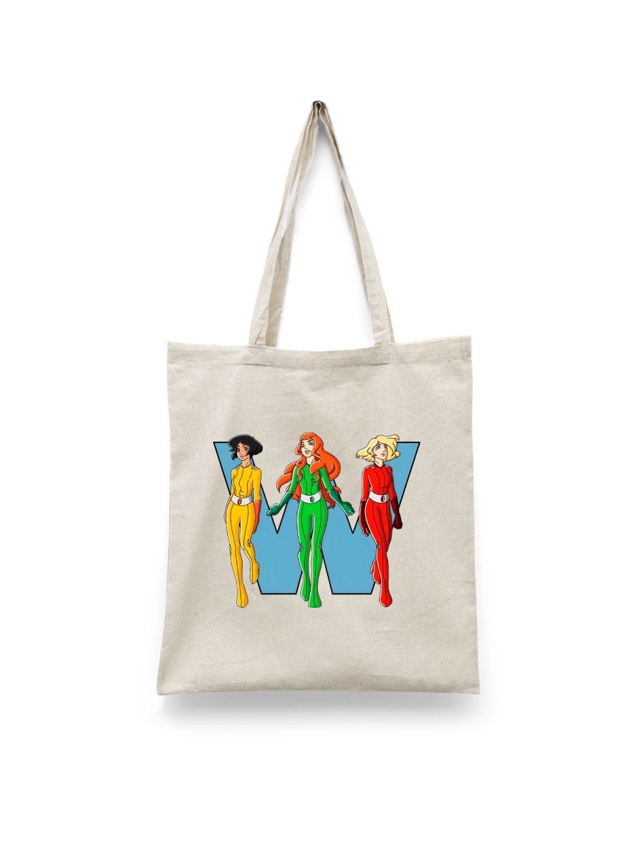 

Шоппер унисекс Каждому Своё Тотали спайс/Totally Spies/Мультсериал MUTSP17 белый, Тотали спайс/Totally Spies/Мультсериал MUTSP17