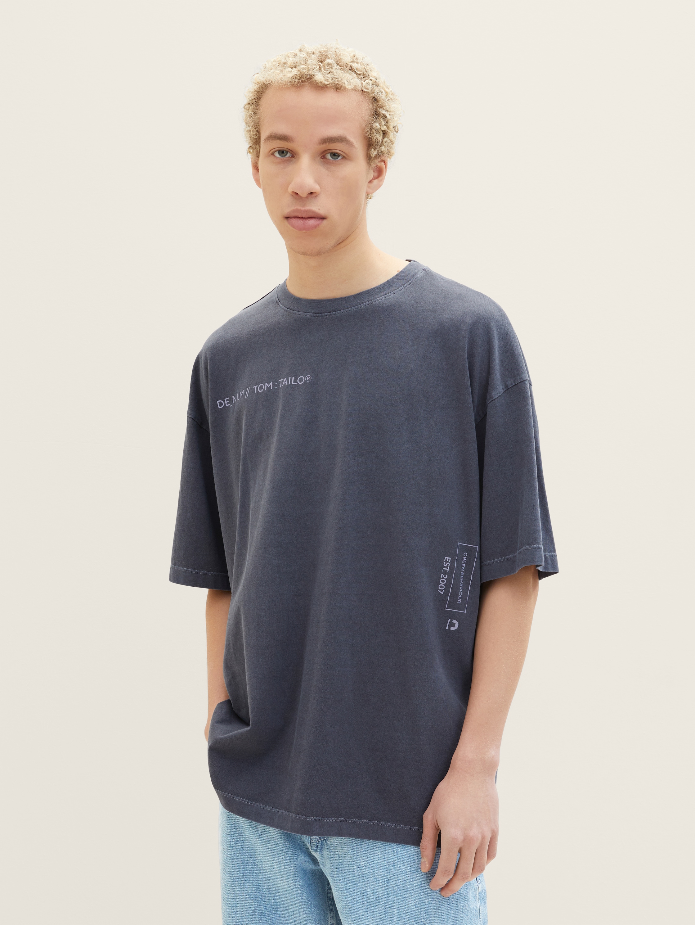 

Футболка мужская TOM TAILOR 1035584 синяя 2XL, 1035584
