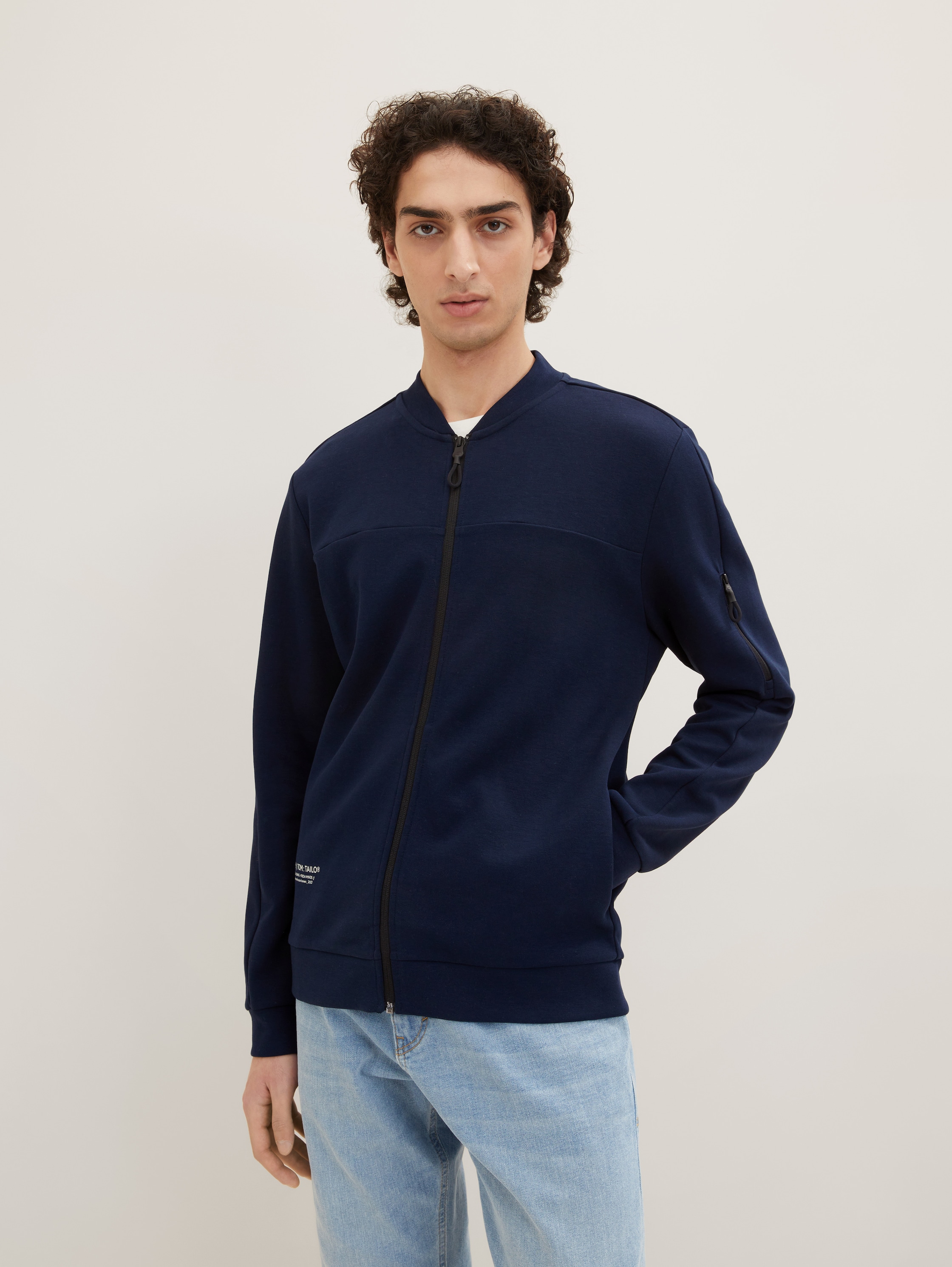 

Толстовка мужская TOM TAILOR 1035663 синяя M, 1035663