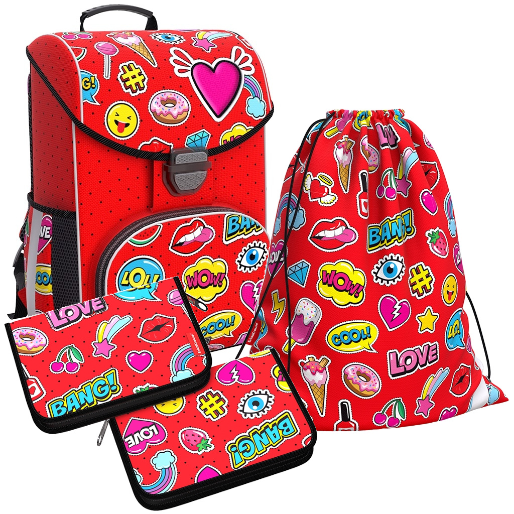 

Ранец ErichKrause ErgoLine 15 L Sweet Love с наполнением 48467_N, ErgoLine® 15 L