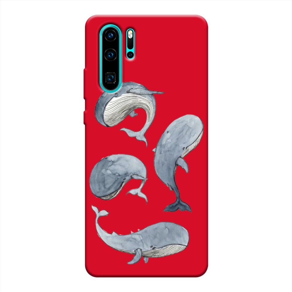 

Чехол Awog на Huawei P30 Pro "Киты", Разноцветный, 67653-1