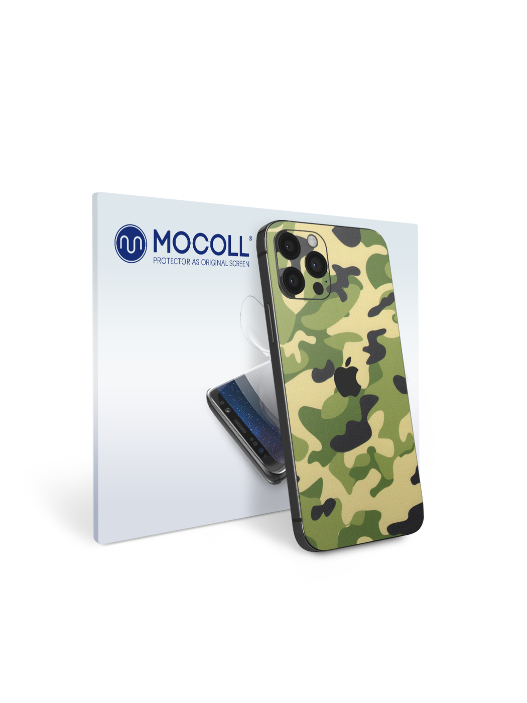 

Пленка защитная MOCOLL для задней панели (Half Cover) Apple iPhone 12 Pro Max Хаки Зеленый