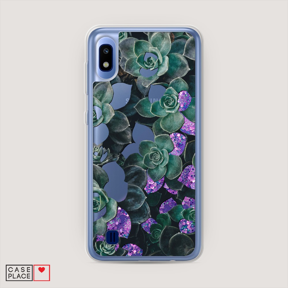 

Чехол Awog на Samsung Galaxy A10 "Сукуленты цветные", Разноцветный, 27992-1