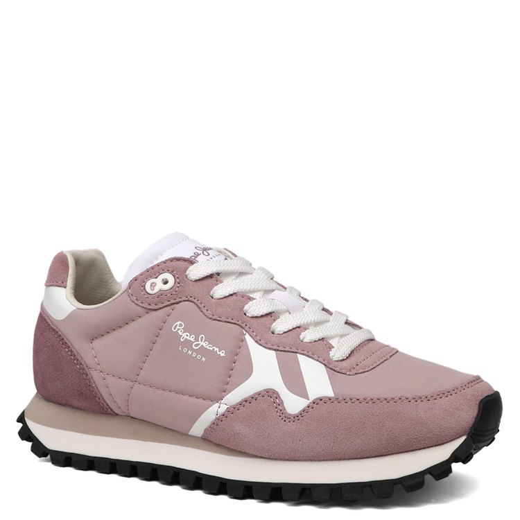 

Кроссовки женские Pepe Jeans London PLS40013 розовые 39 EU, Розовый, PLS40013