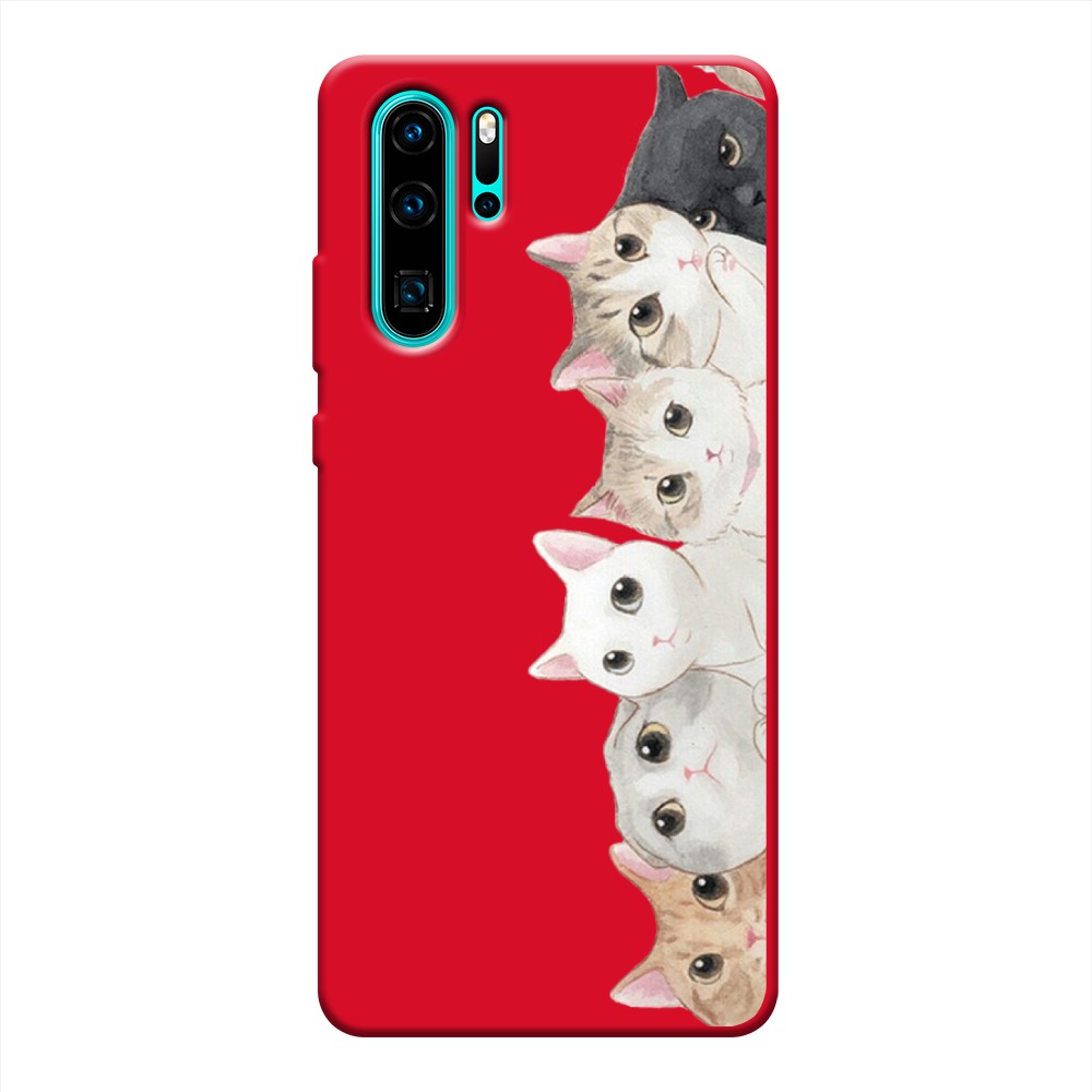 

Матовый силиконовый чехол "Попа авокадо" на Huawei P30, Попа авокадо