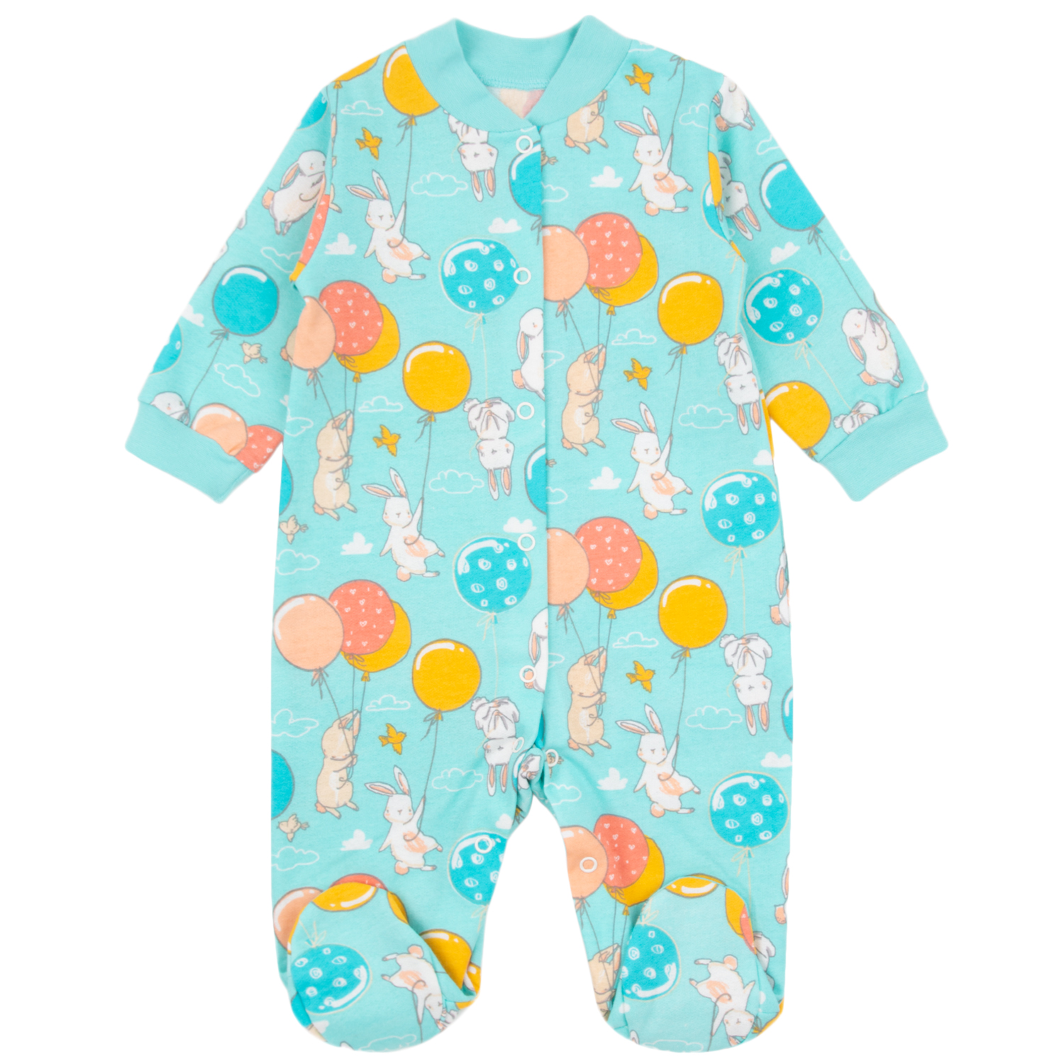 фото Комбинезон leader kids newborn, цвет: зеленый р.62