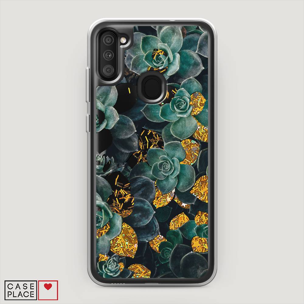 

Чехол Awog на Samsung Galaxy A11 / Самсунг A11 "Сукуленты цветные", Разноцветный, 2100190-1