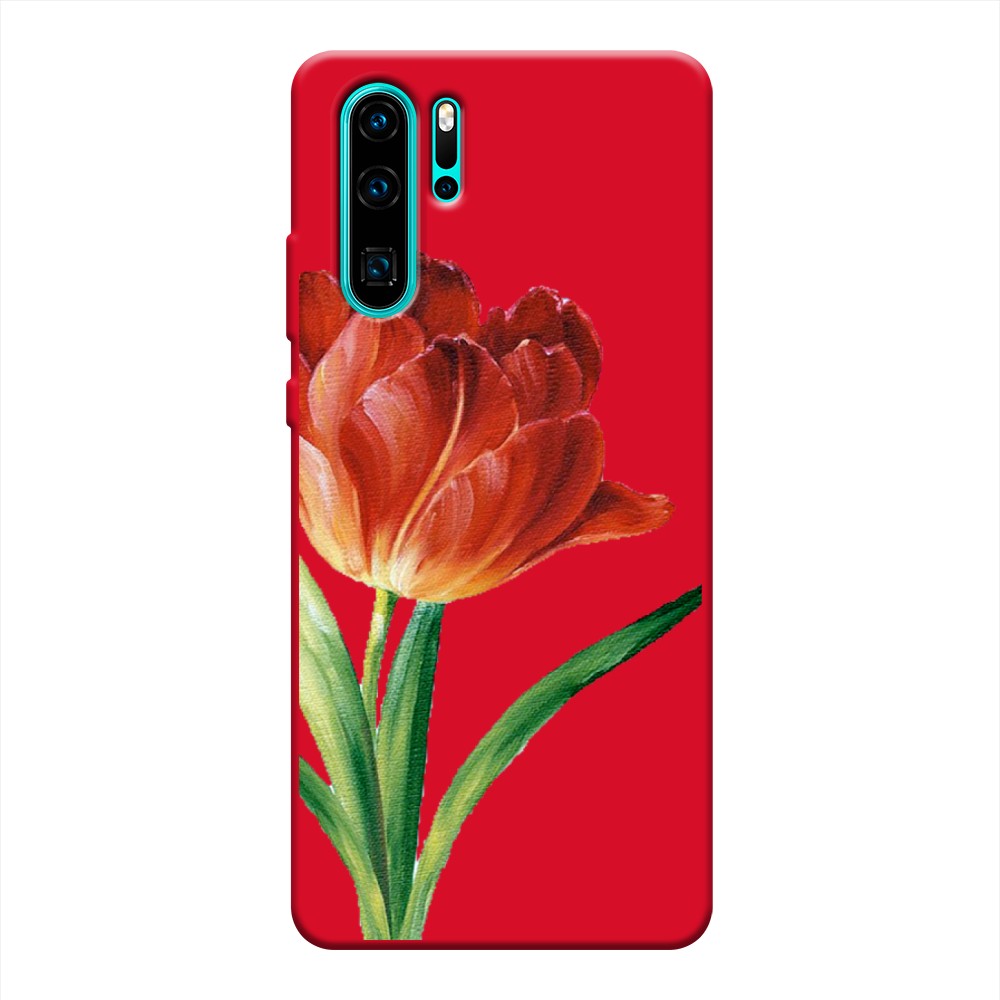 

Чехол Awog на Huawei P30 Pro "Красный тюльпан", Разноцветный, 67653-1