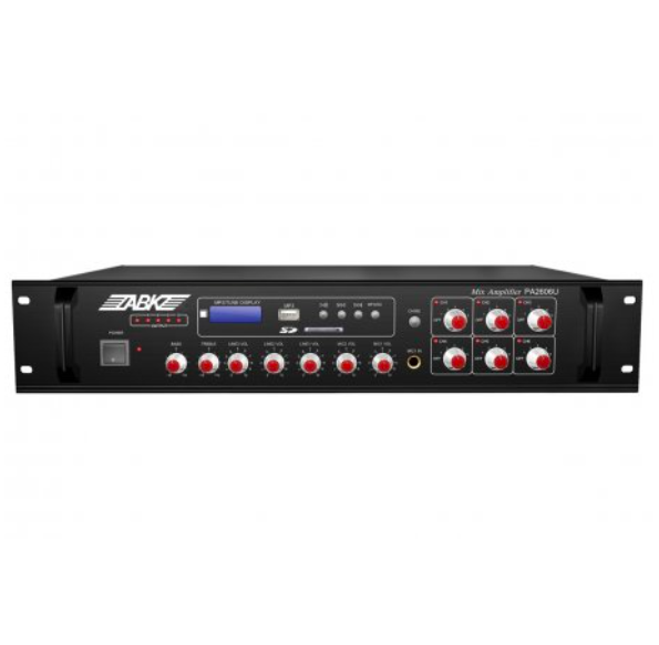 

Усилитель мощности ABK 2606U черный, 2606U