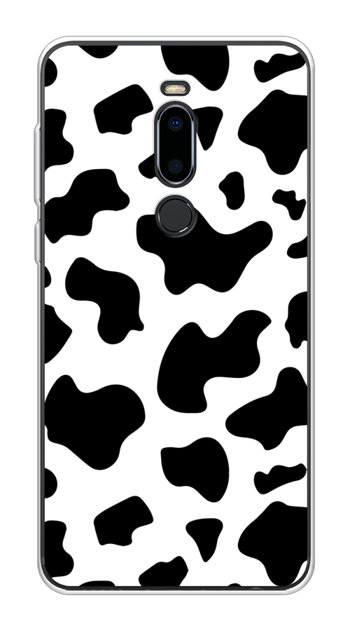 

Чехол Awog на Meizu M8 "Пятна коровы", Белый;черный, 73150-1