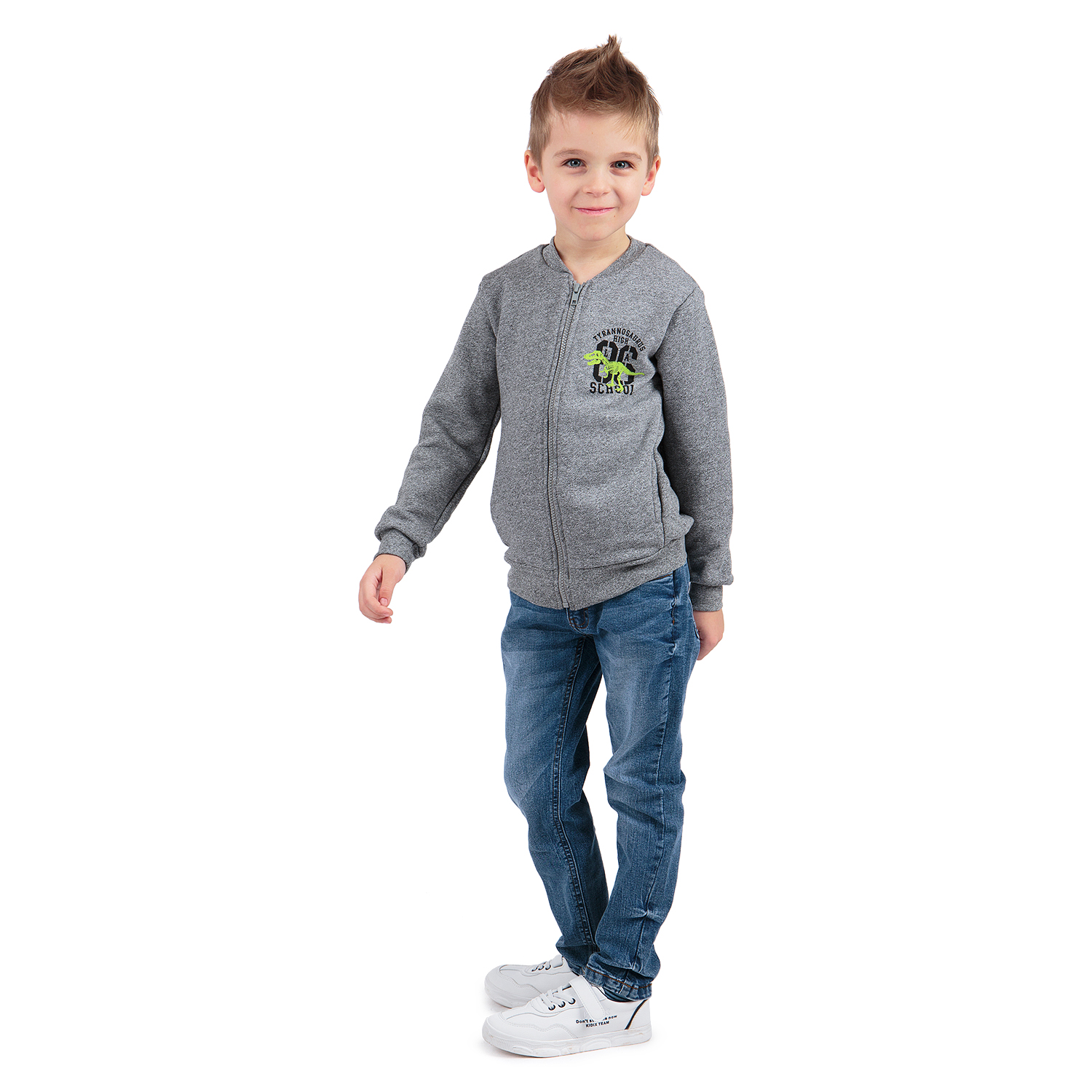 

Кофта Leader Kids Динозавр р.116, ЛКЗ20233502фу28