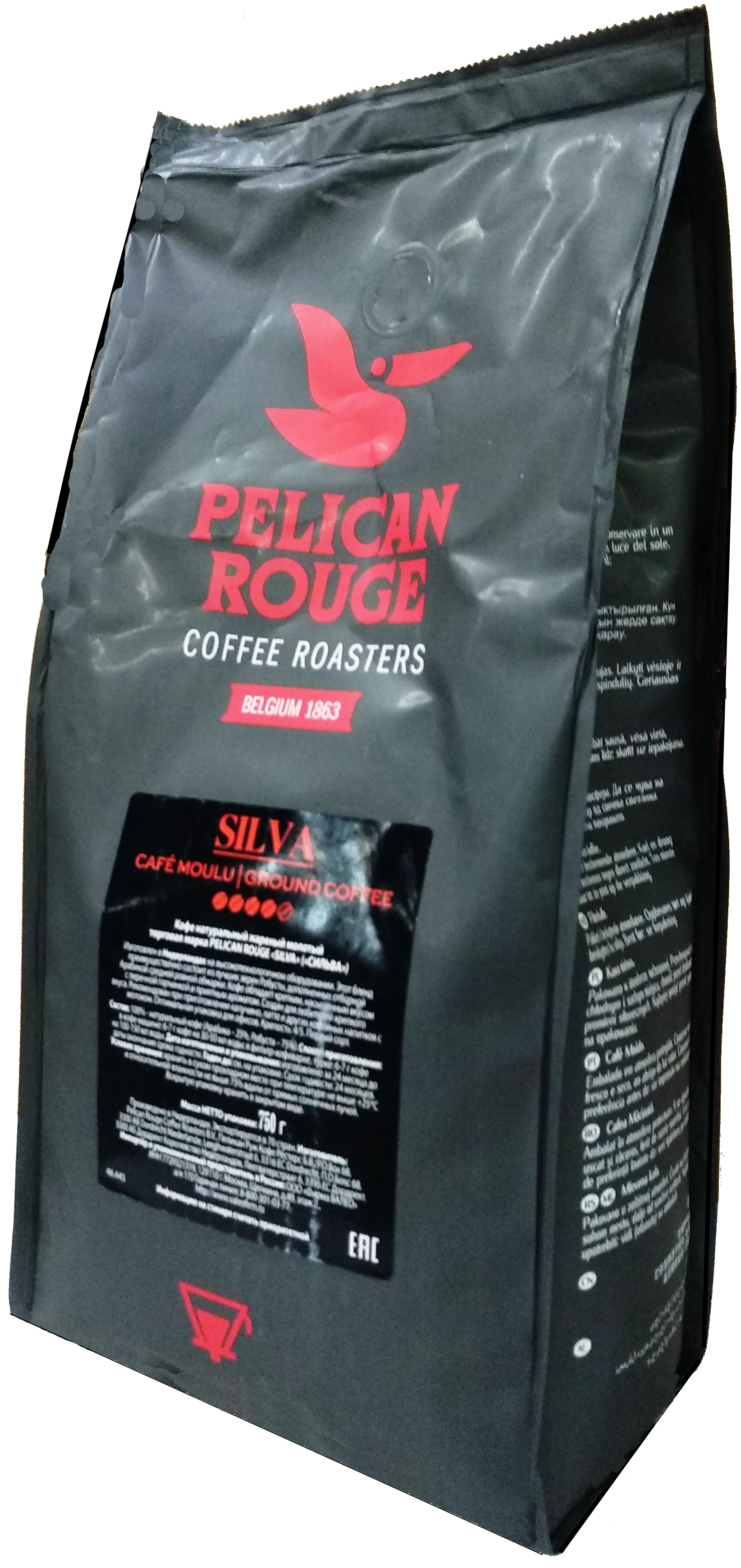 Кофе молотый PELICAN ROUGE SILVA 750 г