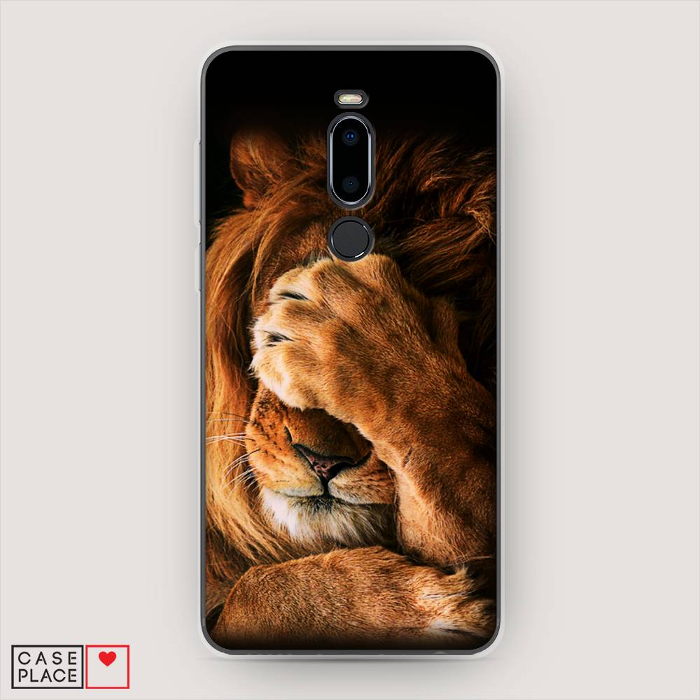 

Чехол Awog на Meizu M8 "Львиный стыд", Коричневый;черный, 73150-1