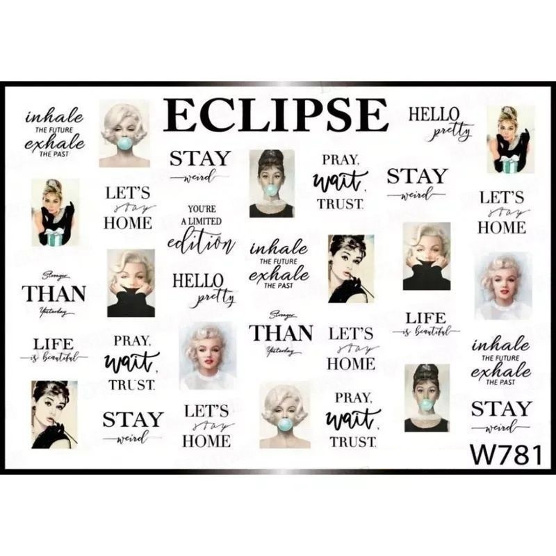 

Слайдер Eclipse W781, Разноцветный