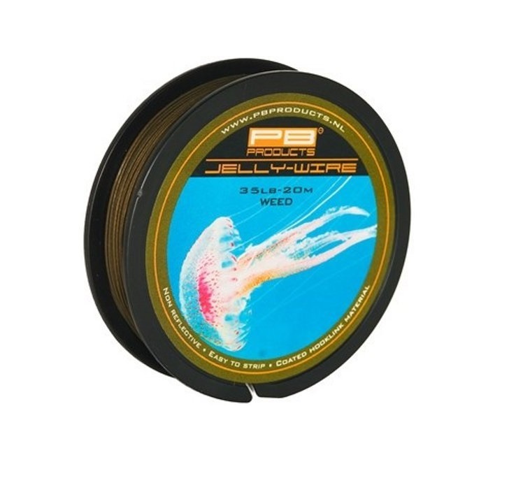 

Поводковый материал PB Products JELLY WIRE / 15lb / 20m - Weed