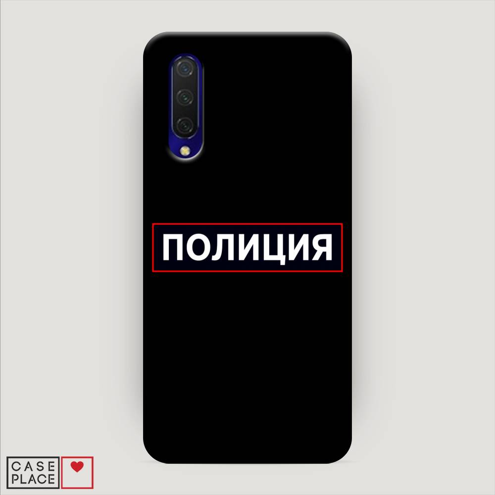 

Пластиковый чехол "Police logo" на Xiaomi Mi CC9, 36120-4