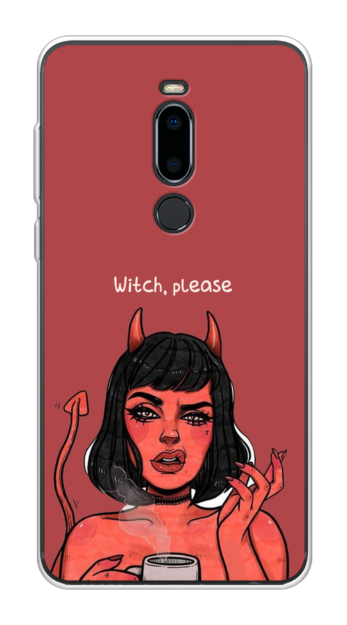 

Чехол Awog на Meizu M8 "Evil Girl", Красный;черный, 73150-6