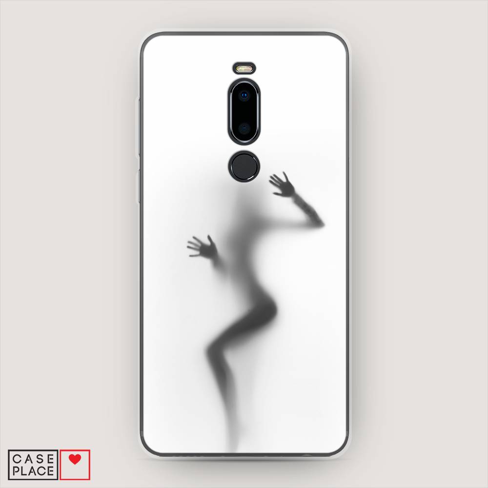 фото Чехол awog "девушка в душе" для meizu m8